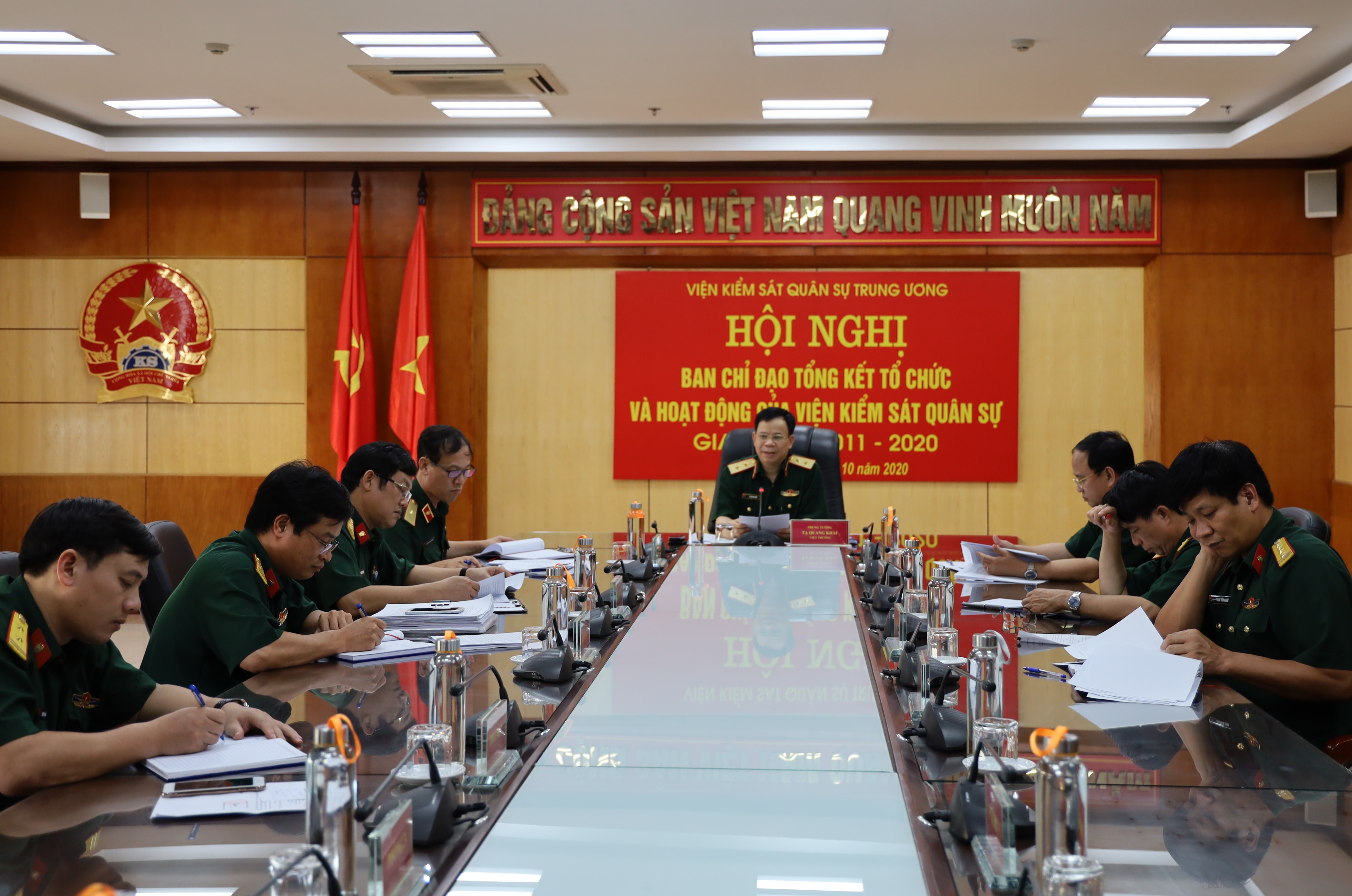 Xây dựng Viện Kiểm sát quân sự ngày càng vững mạnh, đáp ứng yêu cầu nhiệm vụ trong tình hình mới